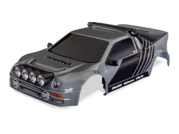 Traxxas TRX10812-GRAY Mini Rally VXL Ford RS200 Gray Body - een grij