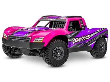 Traxxas TRX108164-1-PINK Traxxas Mini Slash BL-2s Pink incl battery & USB charger - een