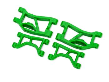 Traxxas TRX10830-GRN Green Rear Upper & Lower Suspension Arms (L&R) - vier felgro