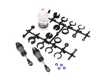 Traxxas TRX10860 Short Gray Ultra Shocks with Springs (2) - een set Tra