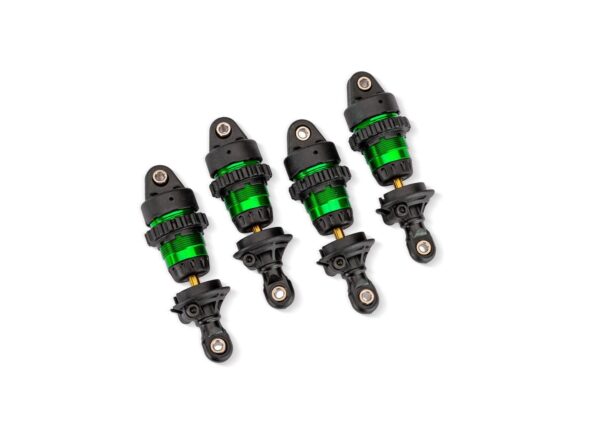 Traxxas TRX10865-GRN Green Aluminum Mini GTR Short Shocks (4)