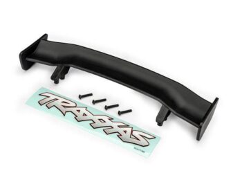 Traxxas TRX10913 Wing/ 4x20mm BCS (4) - zwarte