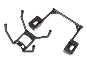 Traxxas TRX10915 Body mounts, rear (upper & lower) - twee
