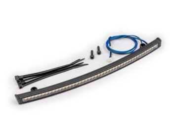 Traxxas TRX10916 LED light bar, roof (curved, high-voltage) (44 white LEDs (single row), 180mm wide) - een