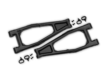 Traxxas TRX10929-BLK Sand Car Black Upper Front HD Suspension Arms (L&R) - twee zwar