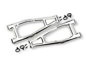 Traxxas TRX10929-CHRM Suspension arm, upper (left or right, front) (2) - twee gl
