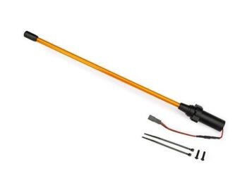 Traxxas TRX10992-ORNG Whip light, LED, orange (assembled) (1)/ 3x12mm BCS (2) (replacement for 1 whip light, left or right) (requires #6588X accessory power supply) - een lange
