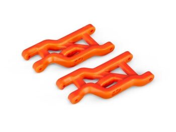 Traxxas TRX2531T Suspension arms, orange, front, heavy duty (2) - twee oranje