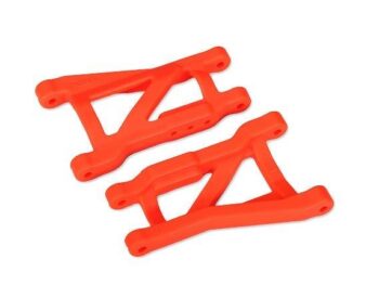 Traxxas TRX2750T Suspension arms, orange, rear, heavy duty (2) - twee fel