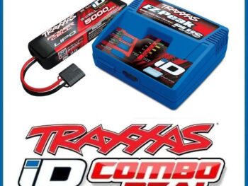 Traxxas TRX2970G-3S-C Battery/charger completer pack (includes #2970 iD charger (1), #2872X 5000mAh 11.1V 3-cell 25C LiPo iD Battery (1)) - een