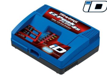 Traxxas TRX2981G-C Charger, EZ-Peak Plus 4S 8A LiPo/NiMH ID EU - blauw