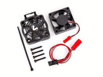 Traxxas TRX3476 Cooling fan kit (with shroud) (fits #3483 motor) - zwarte
