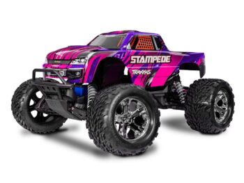 Traxxas TRX36254-8PINK Traxxas Stampede 2WD Brushed HD incl battery & USB-C charger Pink - een op afstand bestu