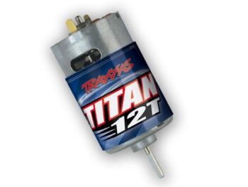 Traxxas TRX3785 Motor, Titan 12T (12-Turn, 550 size) - een zilver