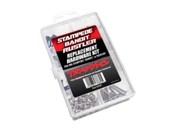 Traxxas TRX3787 Hardware kit, Bandit/Stampede/Rustler (contains all hardware used on Bandit, Stampede, or Rustler) - een transpar