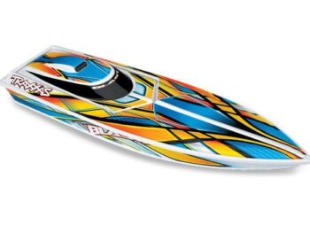 Traxxas TRX38104-8ORNG Traxxas Blast Race Boat, TQ2.4GHz, USB - Orange - een gest