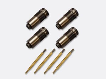 Traxxas TRX5466R 1/10 Aluminum GTR Shock Bodies w/ TiN Shafts (4) - vier don