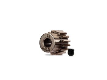 Traxxas TRX5652 16-Tooth Pinion Gear (32-Pitch) 5 mm Bore - een zilver