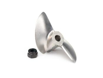 Traxxas TRX5733R Propeller, 42x59mm (steel)/ M4x0.7 NL (1) (requires #5742X aluminum rudder mount) - een zilver