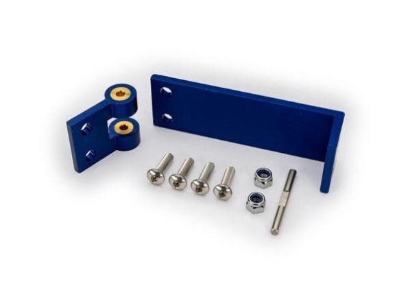 Traxxas TRX5742X Rudder mount/ rudder pivot/ 4x14mm BCS (stainless) (4)/ NL 4.0 (2)
