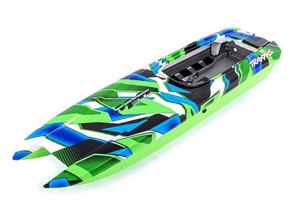 Hull, DCB M41, green graphics (fully assembled) Traxxas TRX5784G Hull, DCB M41, green graphics (fully assembled) - een radiografisch