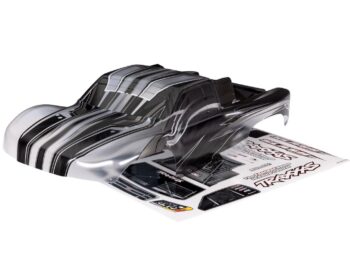 Traxxas TRX5924 Body, Slash 2WD, ProGraphix (also fits Slash VXL & Slash 4X4) (graphics are printed, requires paint & final color application)/ decal sheet - transparante