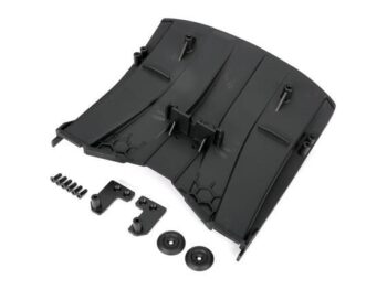 Traxxas TRX6436X Diffuser, rear/ diffuser wing (left & right)/ washers (2)/ 3x10mm CCS (2)