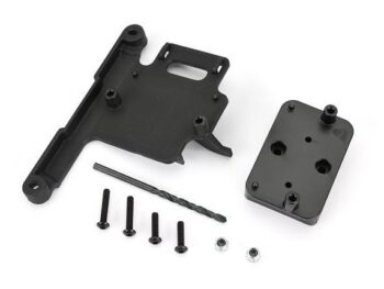 Traxxas TRX6554X Mount, telemetry expander (fits Rustler, Bandit, Slash 2WD) - een set zwarte