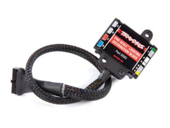 Traxxas TRX6593 Distribution block, Pro Scale Advanced Lighting Control System - zwart