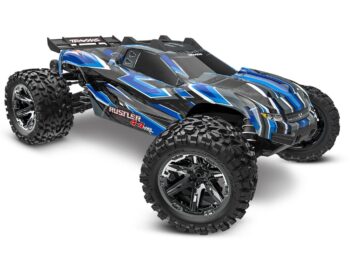 Traxxas TRX67376-4BLUE Traxxas Rustler 4X4 VXL HD TQi TSM (no battery/charger) BLUE