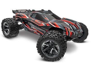 Traxxas TRX67376-4RED Traxxas Rustler 4X4 VXL HD TQi TSM (no battery/charger) RED