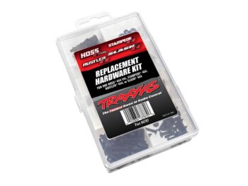 Traxxas TRX6787 Hardware kit, Hoss 4X4 VXL/Slash 4X4/Stampede 4X4/Rustler 4X4 (contains all hardware used on Hoss 4X4 VXL, Slash 4X4, Stampede 4X4, or Rustler 4X4) - een transpar