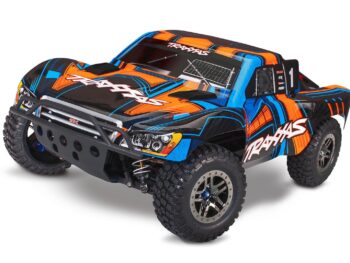 Traxxas TRX68277-4ORNG Traxxas Slash 4X4 Ultimate VXL TQi TSM Clipless body (no battery/charger), Orange - een opvallende RC short-course