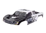 Body, Slash 4X4 (also fits Slash VXL & Slash 2WD), Fox Edition (painted, decals applied) (assembled with front & rear latches for clipless mounting)