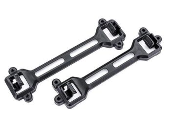Traxxas TRX6967 Latch, body mounts (front & rear) - twee zwarte