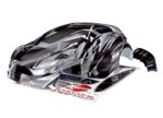 Body, Ford Fiesta ST Rally VXL, ProGraphix (graphics are printed, requires paint & final color application)/ decal sheet