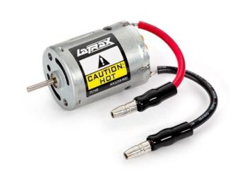Traxxas TRX7575R Motor, 370 (23-turn) (assembled with bullet connectors) - een cilindervorm