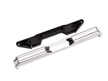 Traxxas TRX7687 X-Truck BIGFOOT #8 4X4 Chrome Rear Bumper w/ Support - een