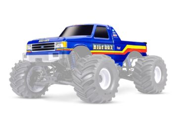 Traxxas TRX7691-BLUE BODY X-Maxx MT Body Bigfoot No. 8 Complete - een
