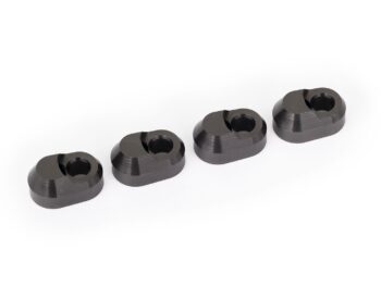 Traxxas TRX7743-GRAY Suspension pin retainer, 6061-T6 aluminum (gray-anodized) (4) - vier don