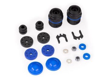 Traxxas TRX7762X Rebuild kit, GTX shocks (lower cartridge, assembled, pistons, piston nuts, bladders) (renews 2 shocks) - een set van