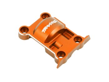 Traxxas TRX7787-ORNG Cover, gear (orange-anodized 6061-T6 aluminum) - oranje