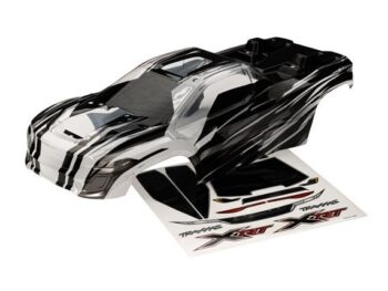Traxxas TRX7812X Body, XRT, ProGraphix (graphics are printed, requires paint & final color application)/ decal sheet - een transpar
