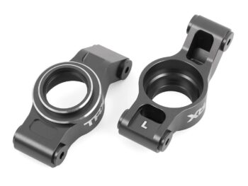 Traxxas TRX7852-GRAY Carriers, stub axle (gray-anodized 6061-T6 aluminum) (left & right) - twee don