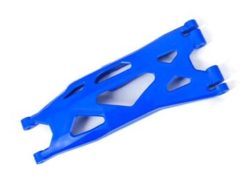 Traxxas TRX7893X Suspension arm, lower, blue (1) (right, front or rear) (for use with #7895 X-Maxx, WideMaxx, suspension kit) - een