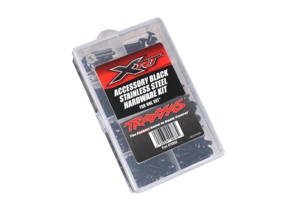 Traxxas TRX7998X Hardware kit, black stainless steel, XRT (contains all stainless steel hardware used on XRT)