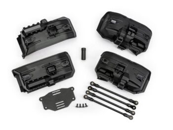 Traxxas TRX8058X Chassis conversion kit, TRX-4 (long to short wheelbase) - diverse zwarte onder