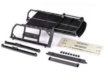 Traxxas TRX8120A Expedition rack/ mounting hardware (fits #8111, 8111R, or 8213 series bodies) - een zwar