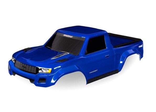 Traxxas TRX8187-BLUE Body, TRX-4 Sport, blue (painted, decals applied) (for clipless mounting) (requires #8080X inner fenders)