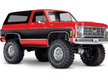 Traxxas TRX82276-4RED Traxxas TRX-4 1979 Chevrolet Blazer Clipless Crawler Red